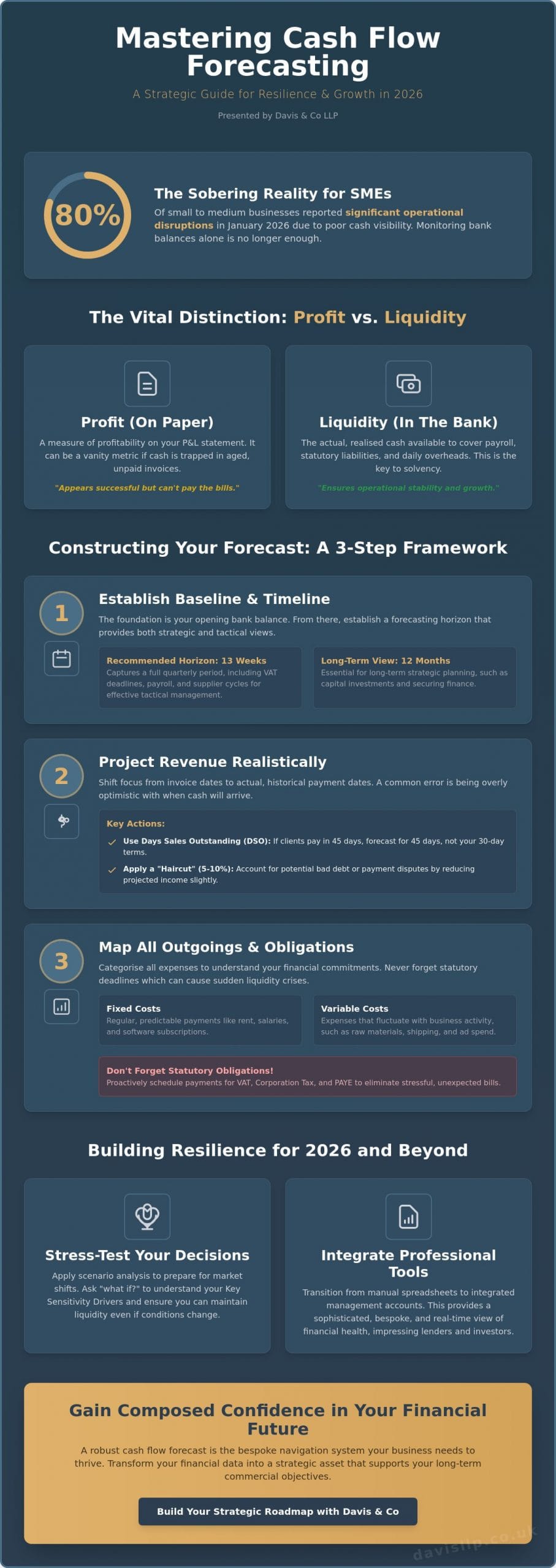 Cash Flow Forecasting for Small Business: A Strategic Guide for 2026