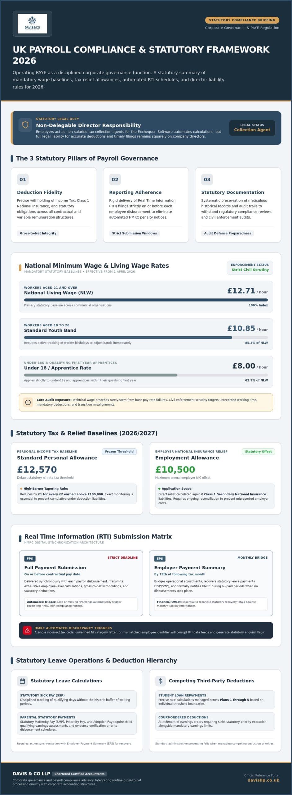 Payroll Compliance and Legislation UK: The 2026 Employer Guide
